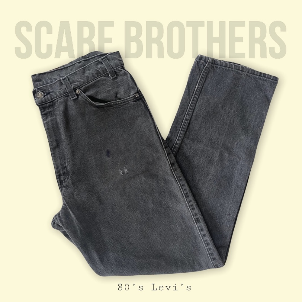 80’s Levi’s two horse brand Jean